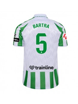 Real Betis Marc Bartra #5 Replika Hemmakläder 2024-25 Kortärmad